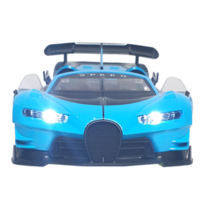 ماشین کنترلی بوگاتی آبی 1:12 Bugatti Style Blue RC Car-اسباب بازی